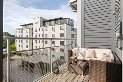 Balkong eller utsiktsbild