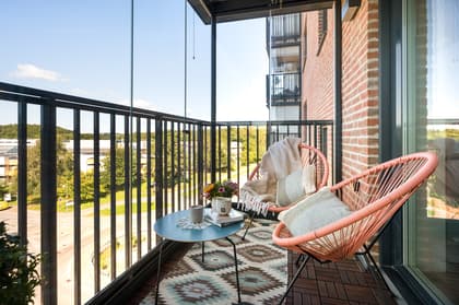 Balkong eller utsiktsbild