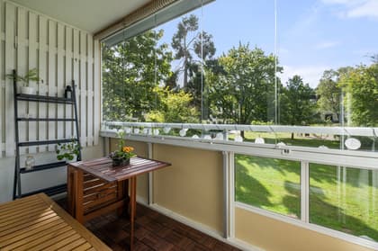 Balkong eller utsiktsbild