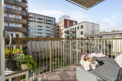 Balkong eller utsiktsbild