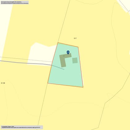 Illustrerad karta över fastigheten eller området