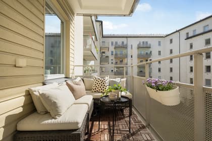 Balkong eller utsiktsbild