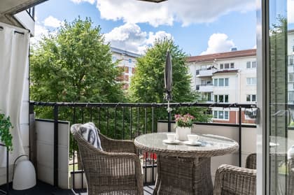 Balkong eller utsiktsbild