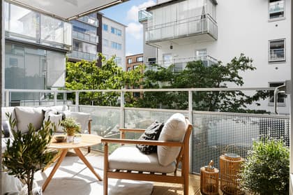 Balkong eller utsiktsbild