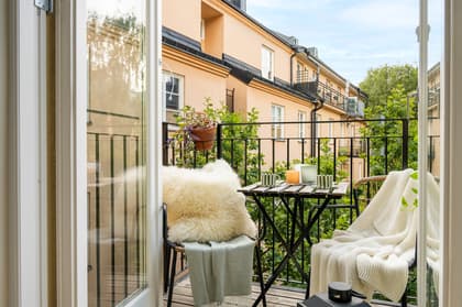 Balkong eller utsiktsbild