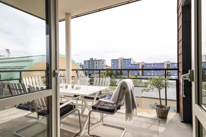 Balkong eller utsiktsbild