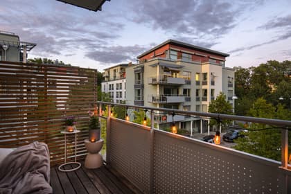 Balkong eller utsiktsbild