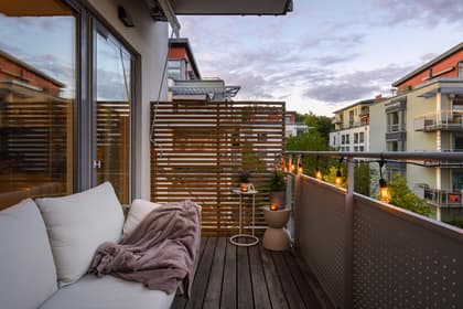 Balkong eller utsiktsbild