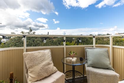 Balkong eller utsiktsbild