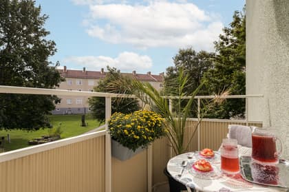 Balkong eller utsiktsbild