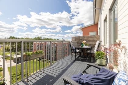 Balkong eller utsiktsbild