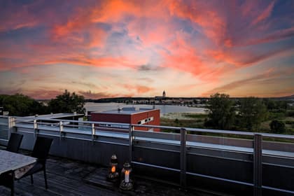 Balkong eller utsiktsbild