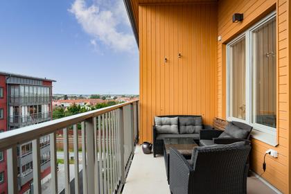 Balkong eller utsiktsbild