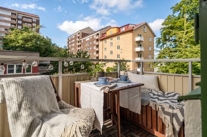 Balkong eller utsiktsbild