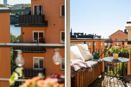 Balkong eller utsiktsbild