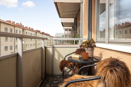 Balkong eller utsiktsbild