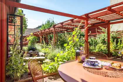 Balkong eller utsiktsbild