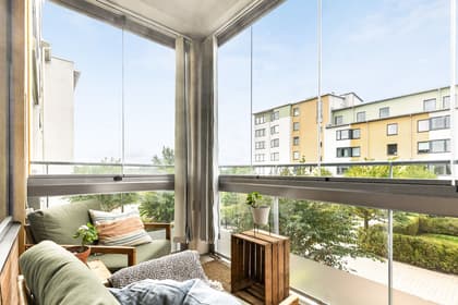 Balkong eller utsiktsbild