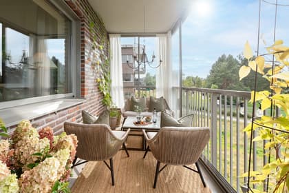 Balkong eller utsiktsbild