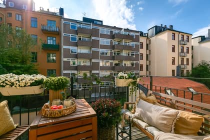 Balkong eller utsiktsbild