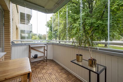 Balkong eller utsiktsbild