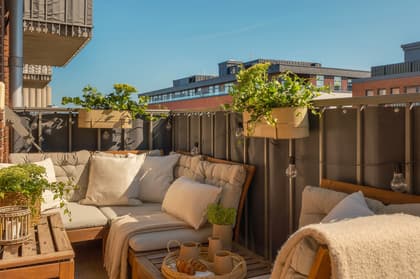 Balkong eller utsiktsbild