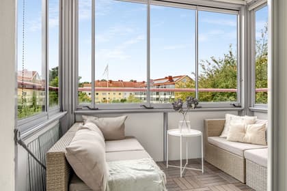 Balkong eller utsiktsbild