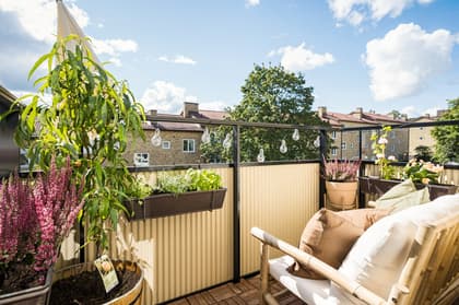 Balkong eller utsiktsbild