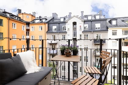 Balkong eller utsiktsbild