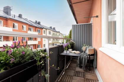 Balkong eller utsiktsbild