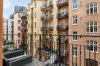 Balkong eller utsiktsbild