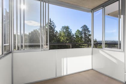 Balkong eller utsiktsbild