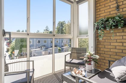 Balkong eller utsiktsbild