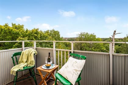 Balkong eller utsiktsbild