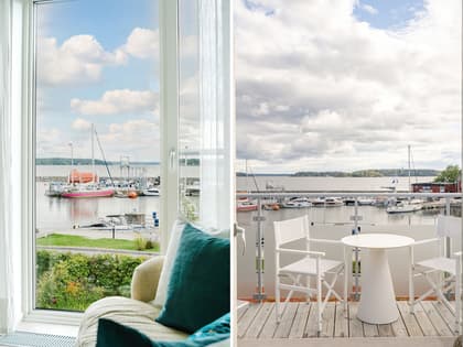 Balkong eller utsiktsbild