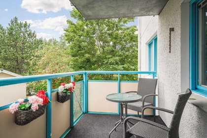 Balkong eller utsiktsbild