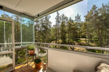 Balkong eller utsiktsbild