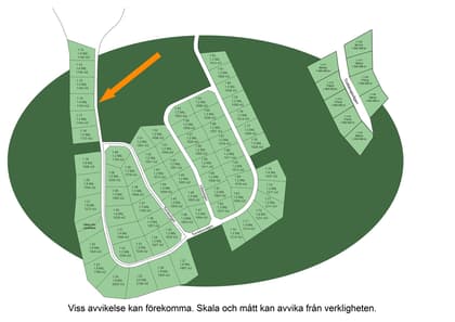 Illustrerad karta över fastigheten eller området