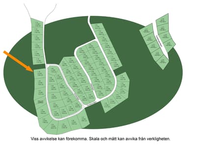 Illustrerad karta över fastigheten eller området