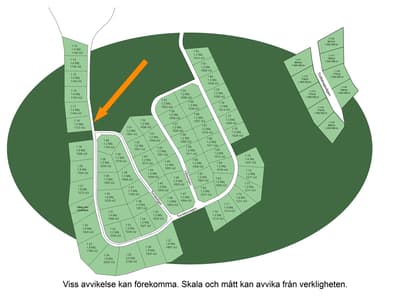 Illustrerad karta över fastigheten eller området