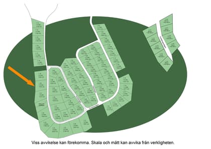 Illustrerad karta över fastigheten eller området