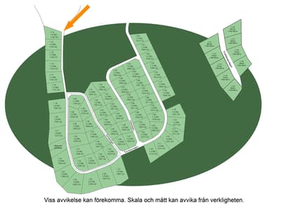 Illustrerad karta över fastigheten eller området