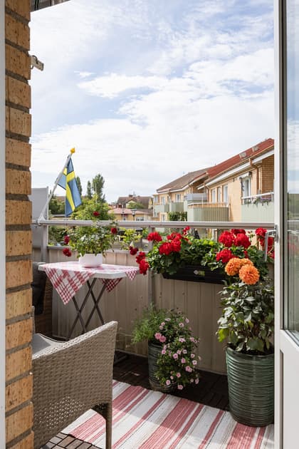 Balkong eller utsiktsbild