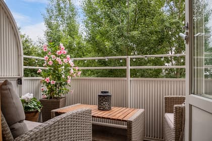 Balkong eller utsiktsbild