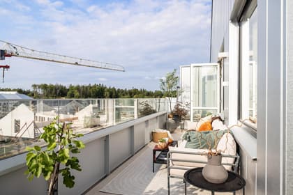 Balkong eller utsiktsbild