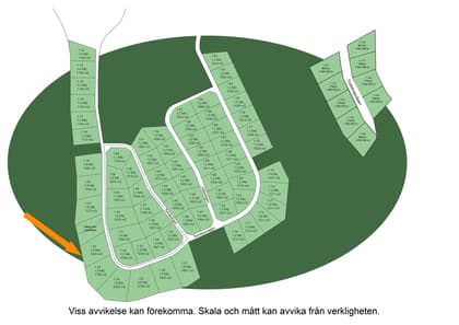 Illustrerad karta över fastigheten eller området