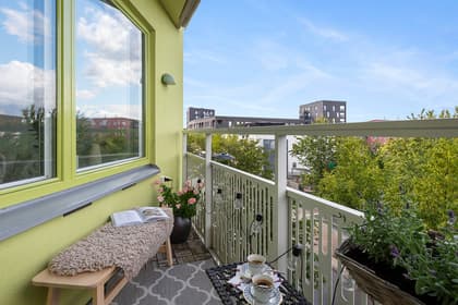 Balkong eller utsiktsbild