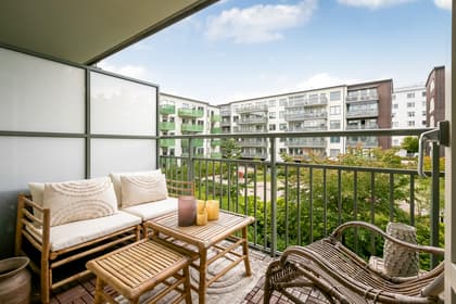 Balkong eller utsiktsbild