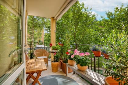 Balkong eller utsiktsbild