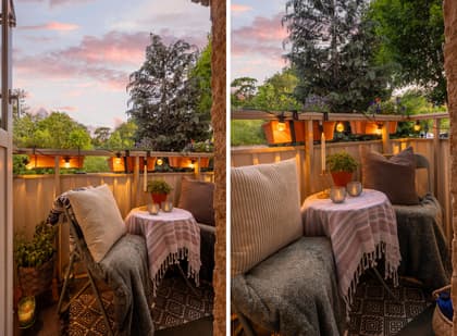 Balkong eller utsiktsbild